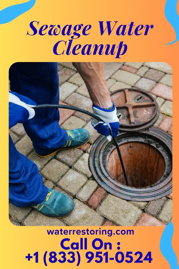 Sewage Water Cleanup in Zebulon, NC